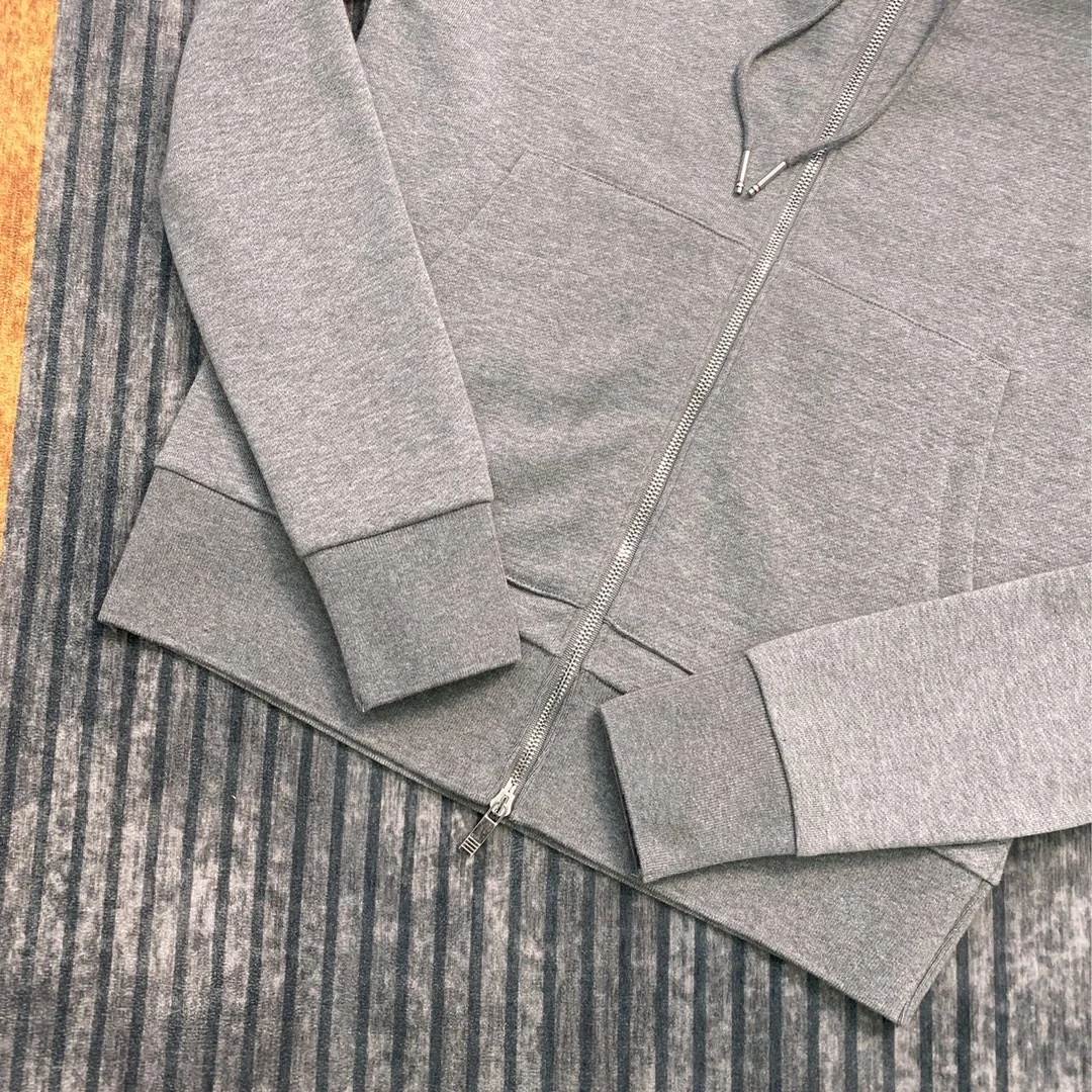 톰브라운 4바 코튼 후드 집업