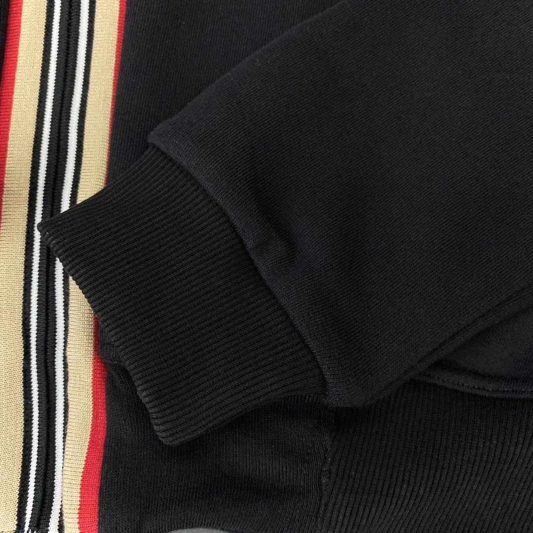 버버리 아이콘 스트라이프 후드 집업