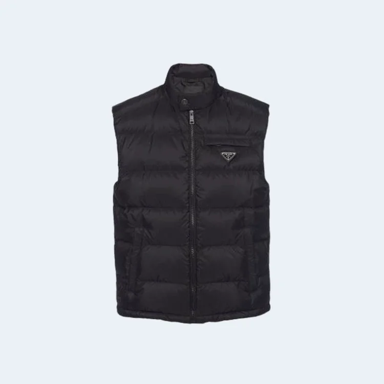 프라다 리나일론 슬리브스 푸퍼 자켓