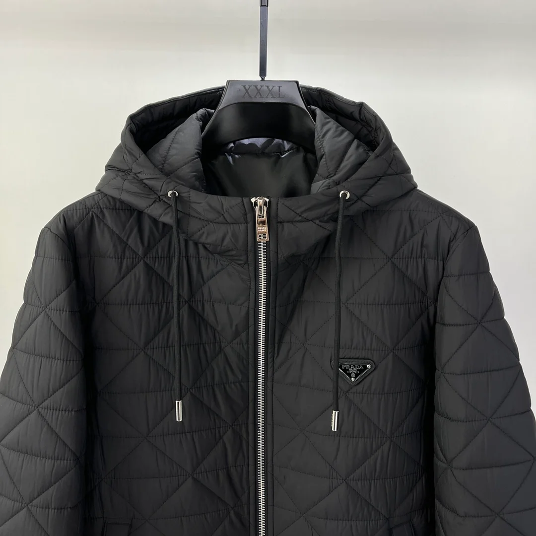 프라다 리나일론 블루종 자켓