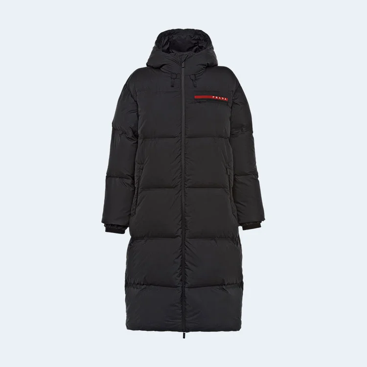 프라다 테크니컬 패딩 코트