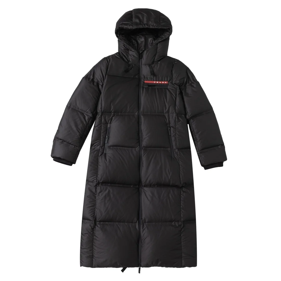 프라다 테크니컬 패딩 코트