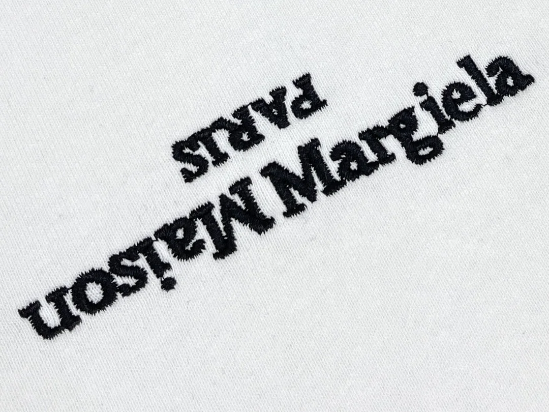 메종 마르지엘라 플립 헤비 오버핏 후드 화이트