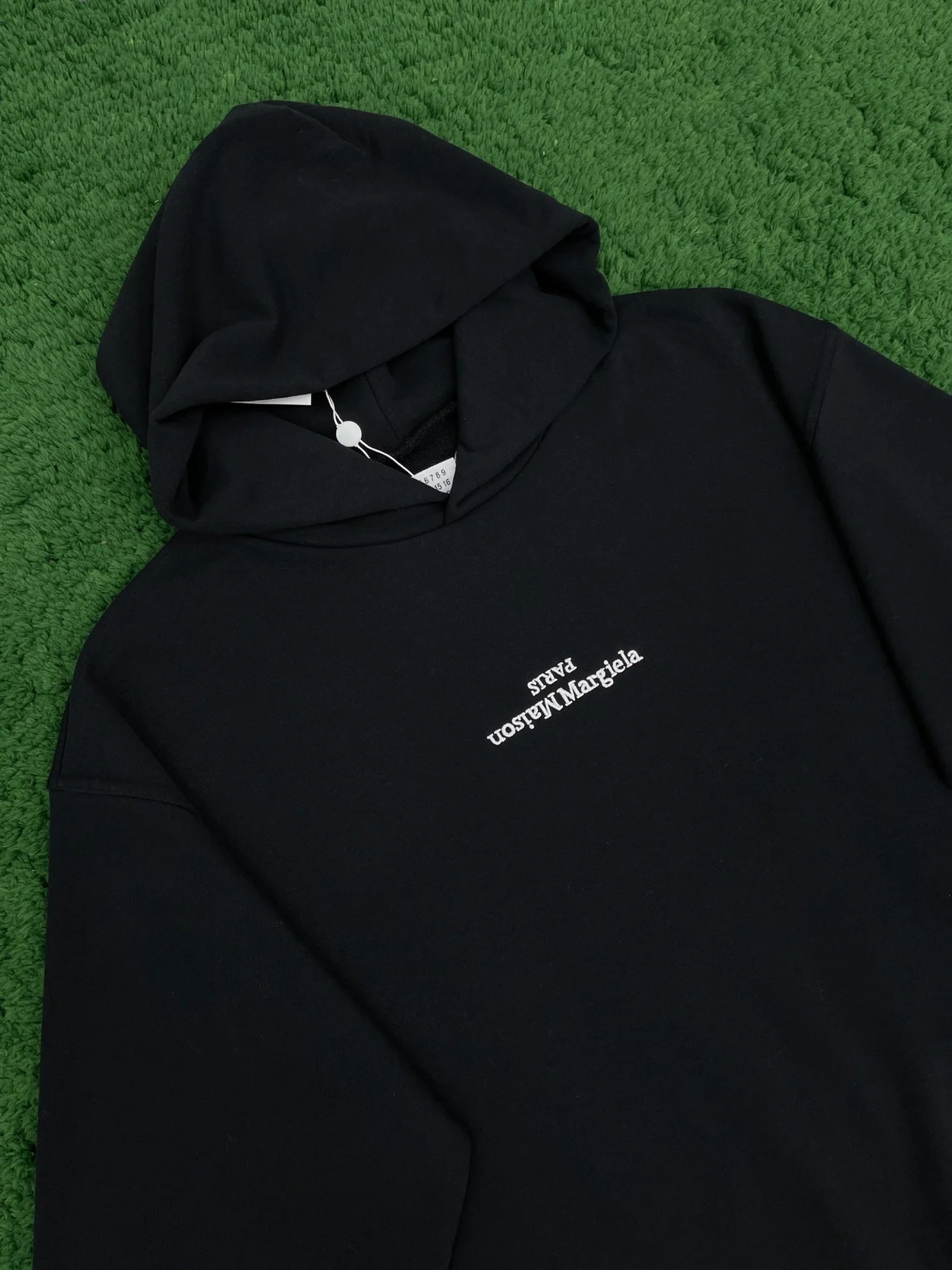 메종 마르지엘라 플립 헤비 오버핏 후드