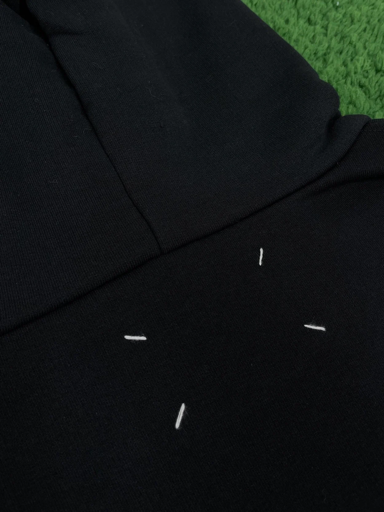 메종 마르지엘라 플립 헤비 오버핏 후드