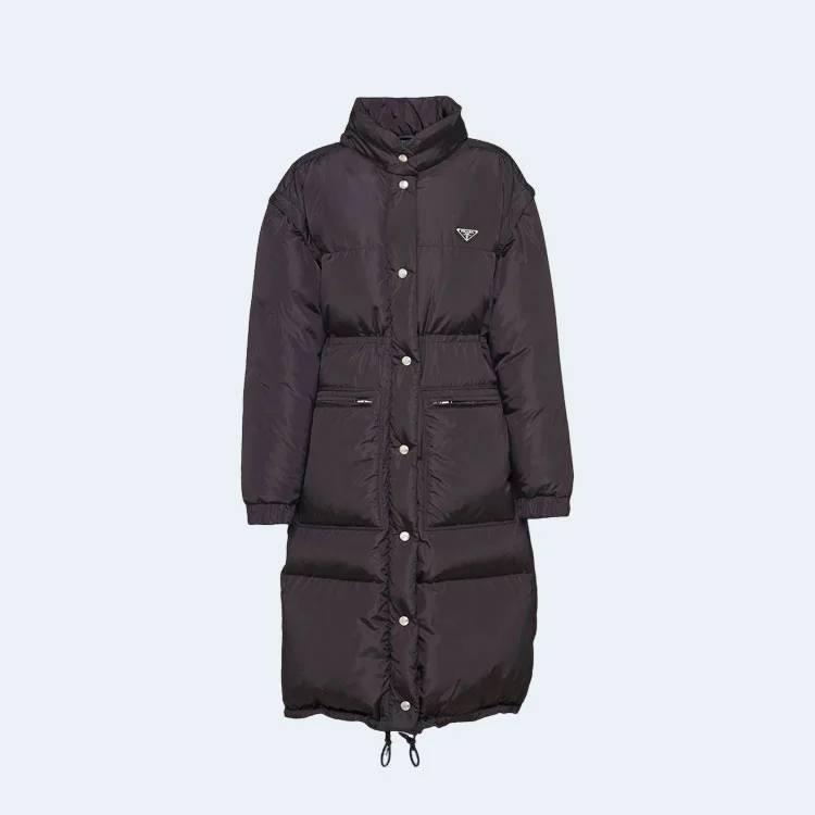 프라다 리나일론 다운 롱 패딩 자켓