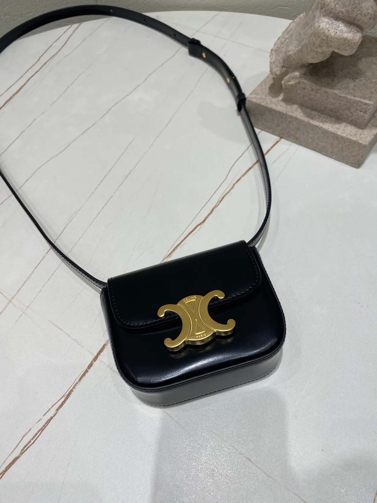 셀린느 미니 클로드 백 블랙