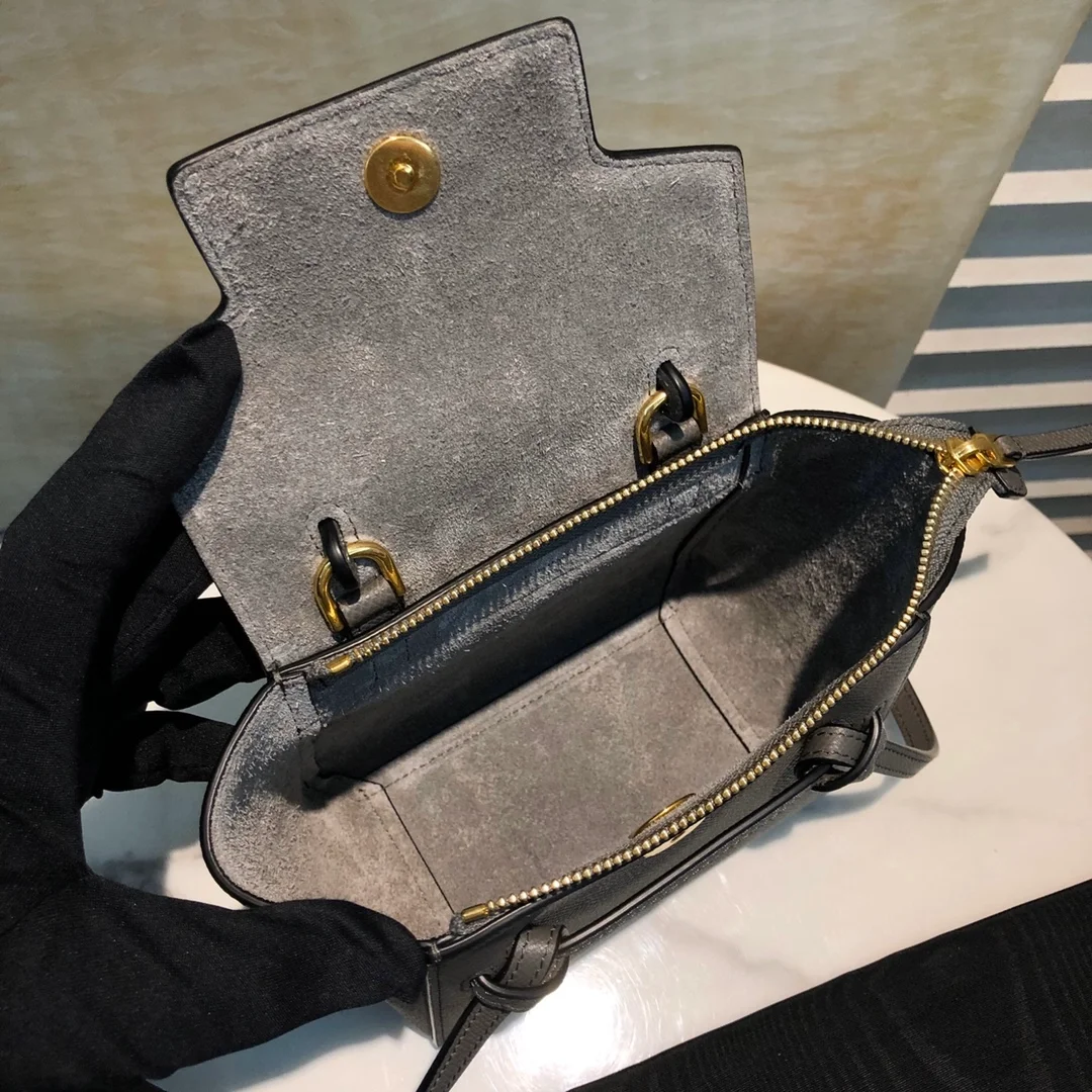 셀린느 피코 벨트백 그레이