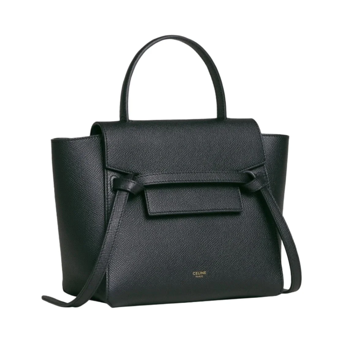 셀린느 나노 벨트백 블랙