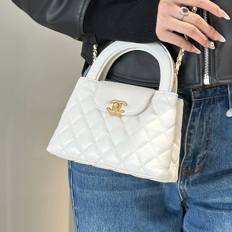 샤넬 샤이니 카프스킨 나노 켈리 핸들백