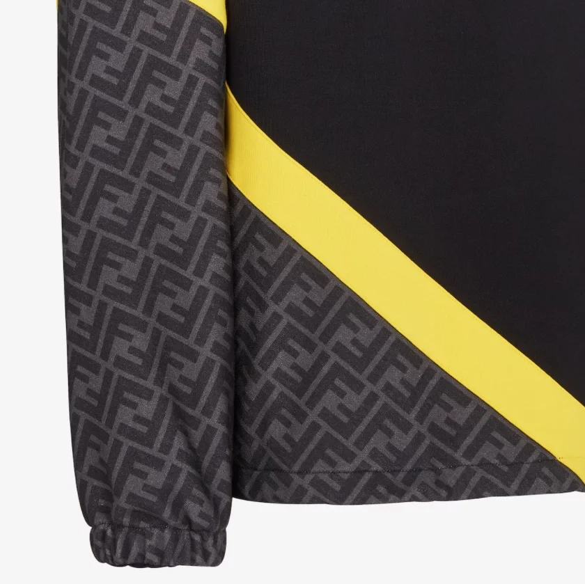 펜디 FF 모노그램 인서드 후드 블랙