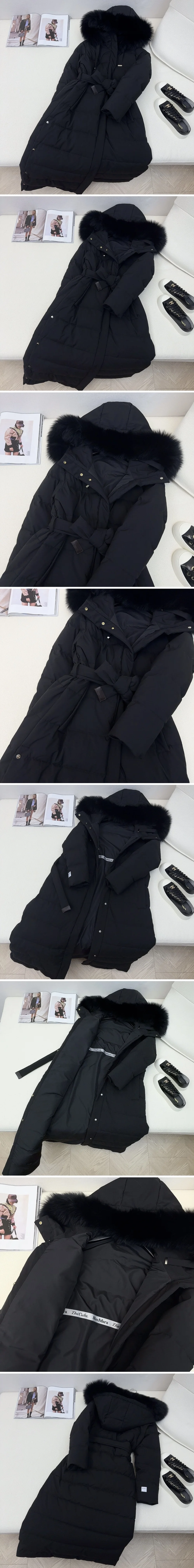 막스마라 다운 롱패딩 재킷