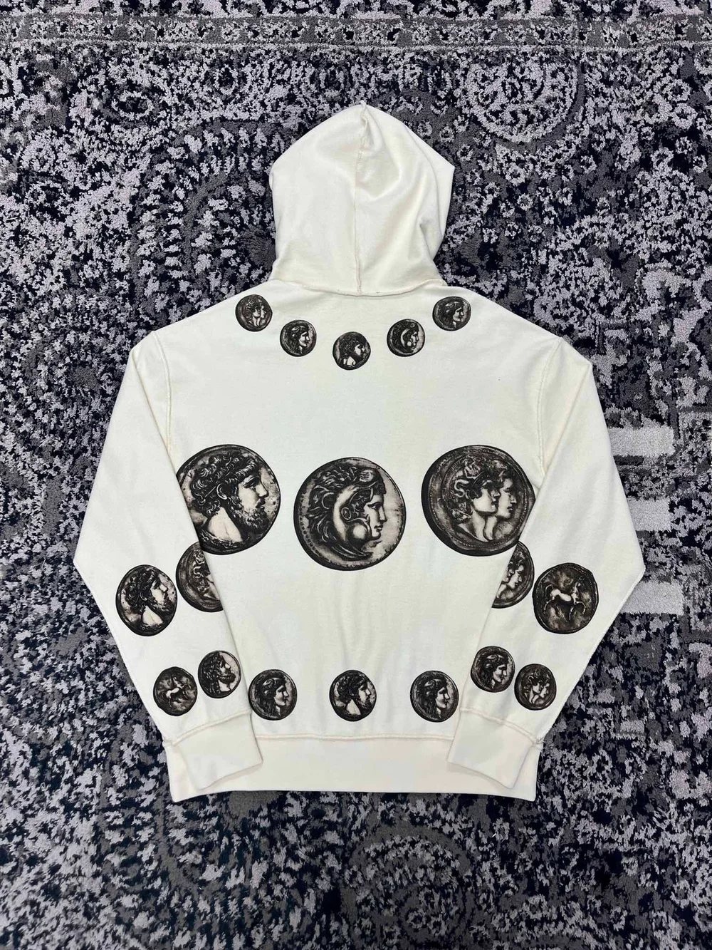 돌체앤가바나 코인 프린트 후드