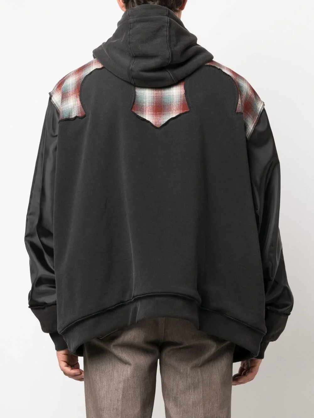 메종 마르지엘라 패널 지퍼 자켓