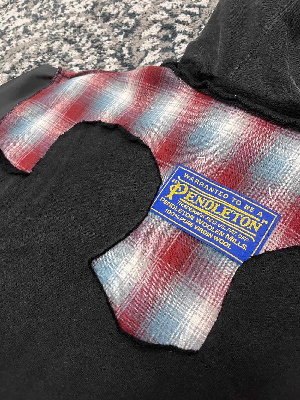 메종 마르지엘라 패널 지퍼 자켓