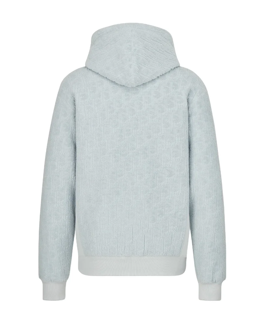 디올 오블리크 후드 스카이