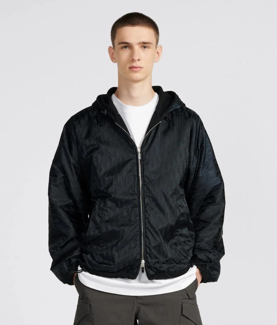 디올 오블리크 리버서블 후드 자켓