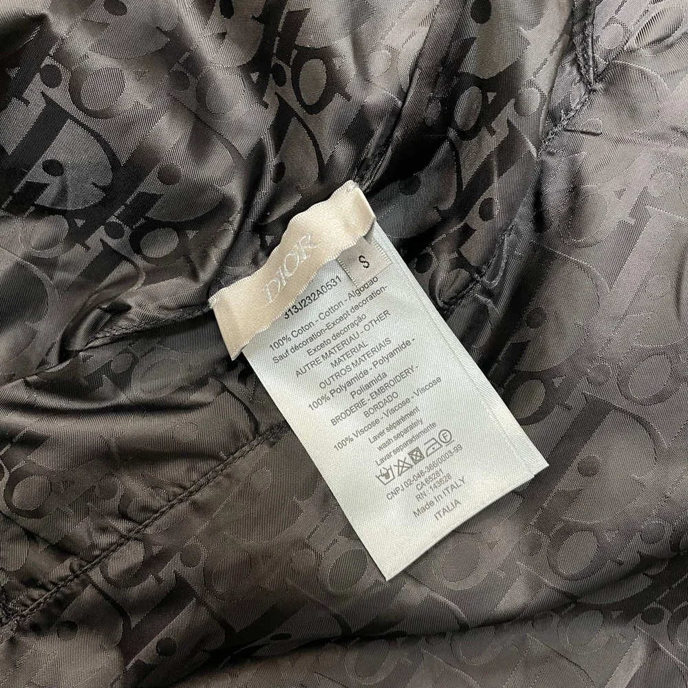 디올 오블리크 리버서블 후드 자켓