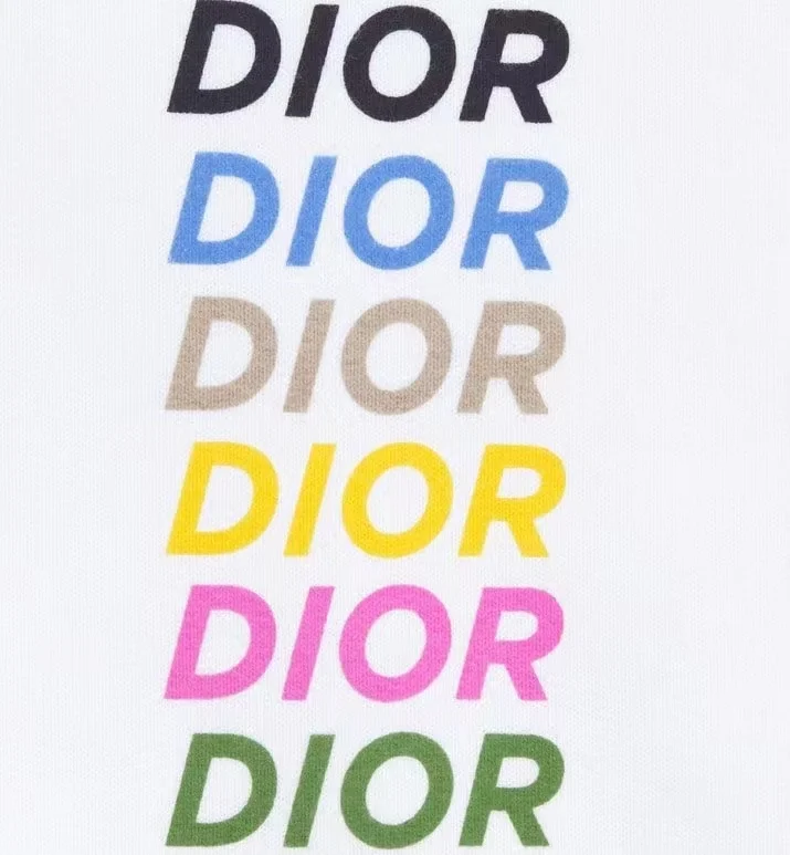 디올 릴렉스 핏 화이트 코튼 후드