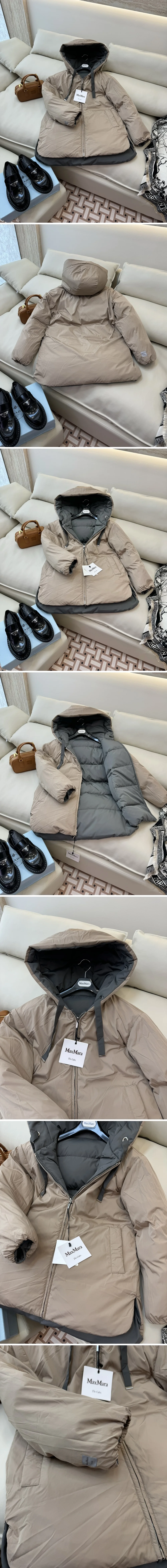 막스마라 다운 자켓