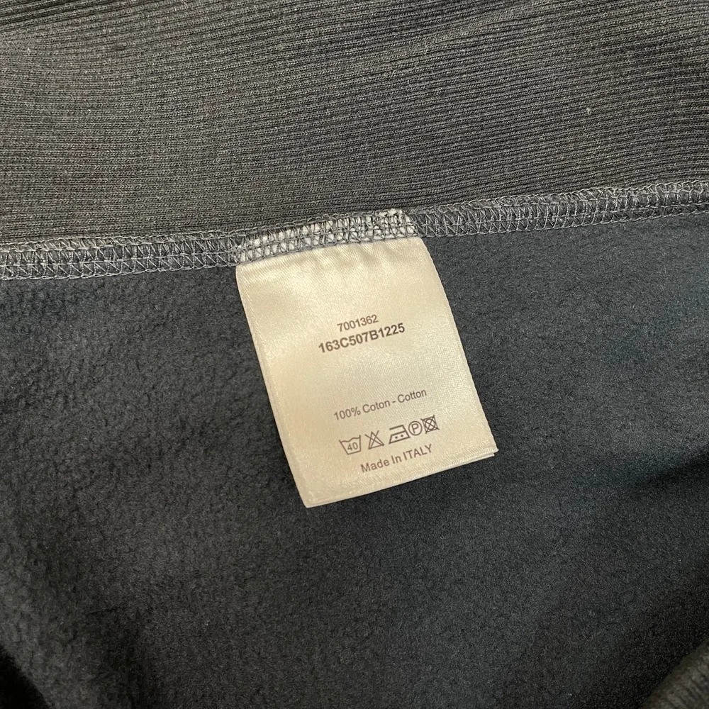 디올 오블리크 릴렉스 핏 후드 네이비