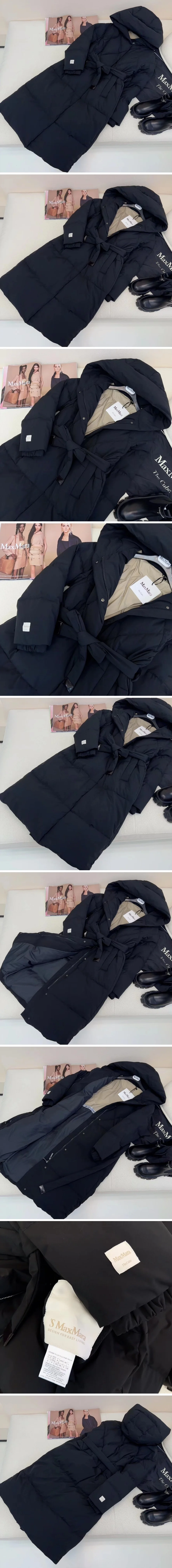 막스마라 다운 롱패딩 재킷