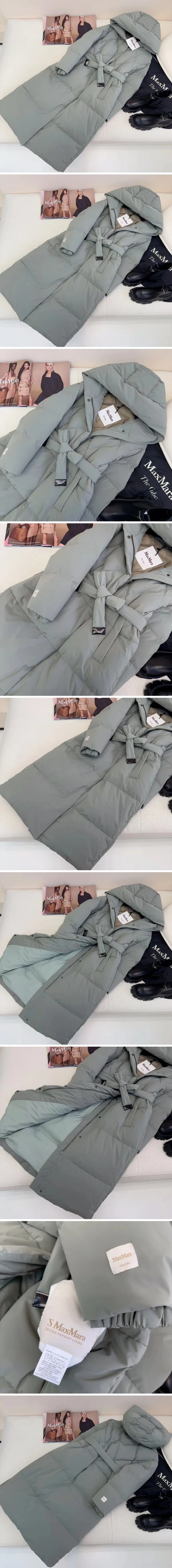 막스마라 다운 롱패딩 재킷