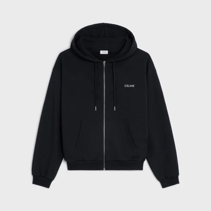 셀린느 미니 트리옹프 프린트 저지 후드