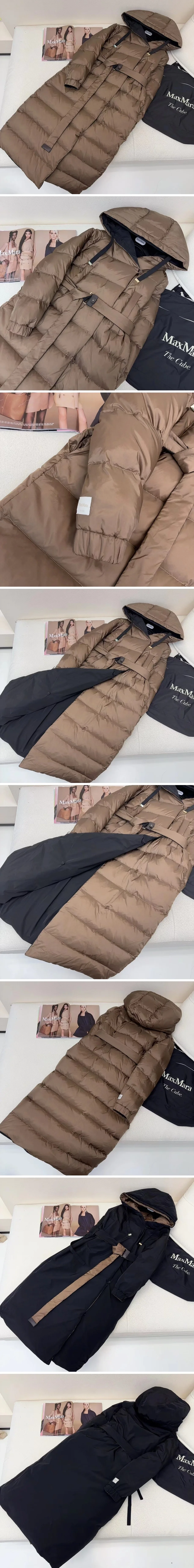 막스마라 다운 롱패딩 재킷