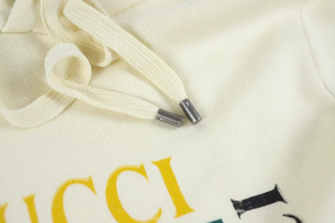 구찌 빈티지 로고 코튼 후드