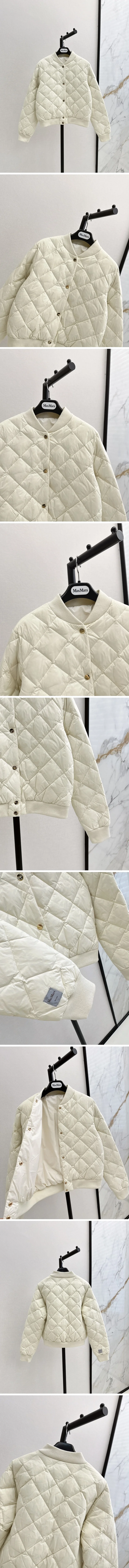 막스마라 쇼트 다운 재킷