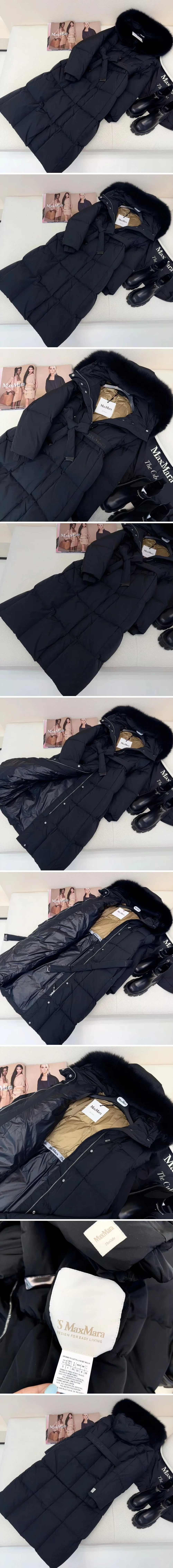 막스마라 다운 롱패딩 재킷