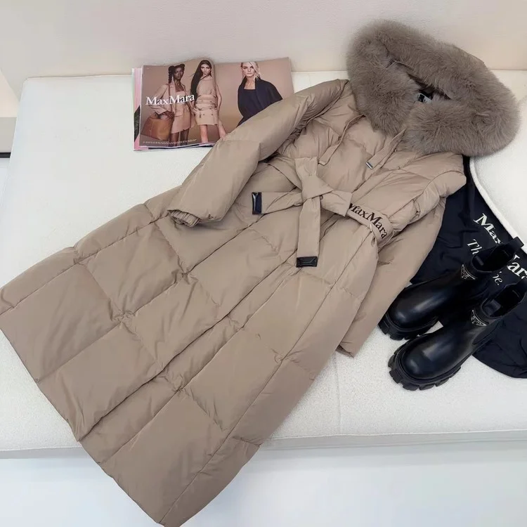 막스마라 다운 롱패딩 재킷