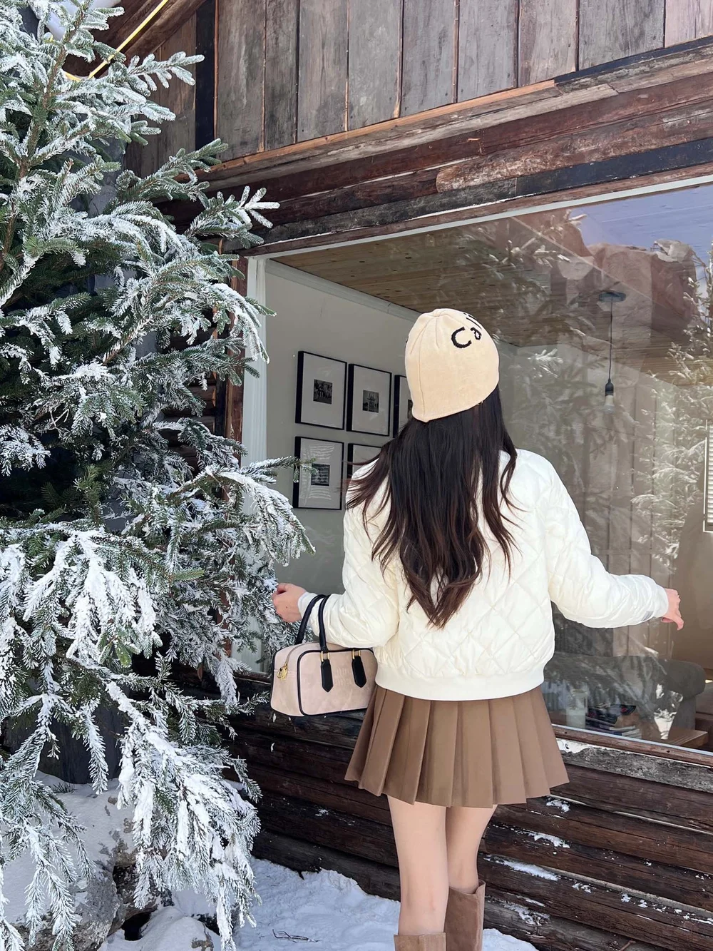 막스마라 비소프트 리버시블 패딩 자켓