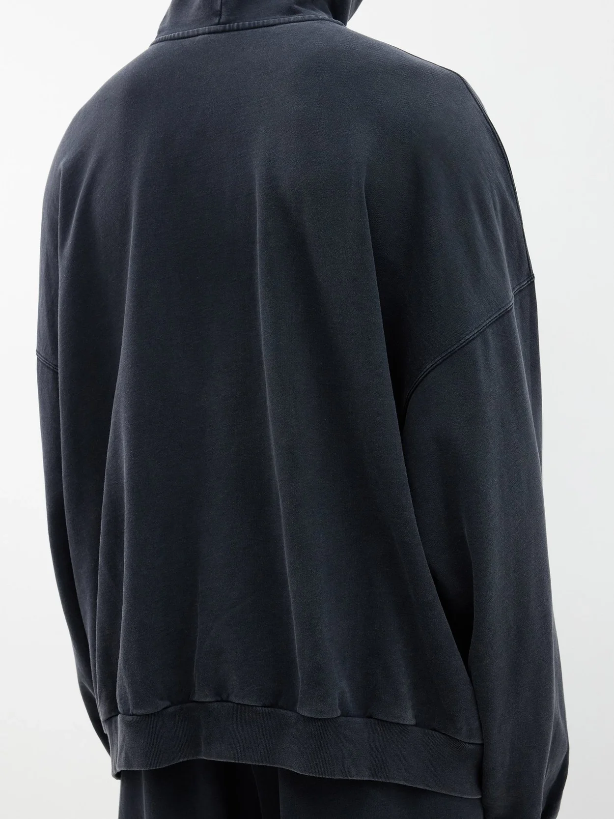 발렌시아가 엠브로이드 코튼 후드