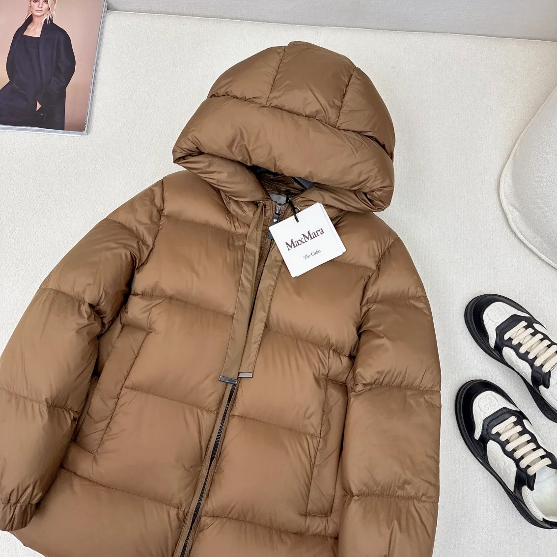 막스마라 쇼트 다운 재킷