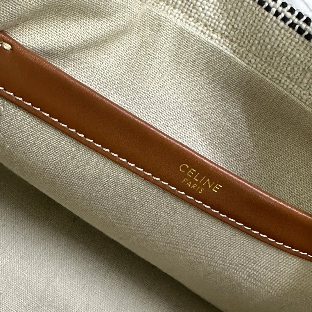 셀린느 스몰 타이스 카바스 화이트블랙