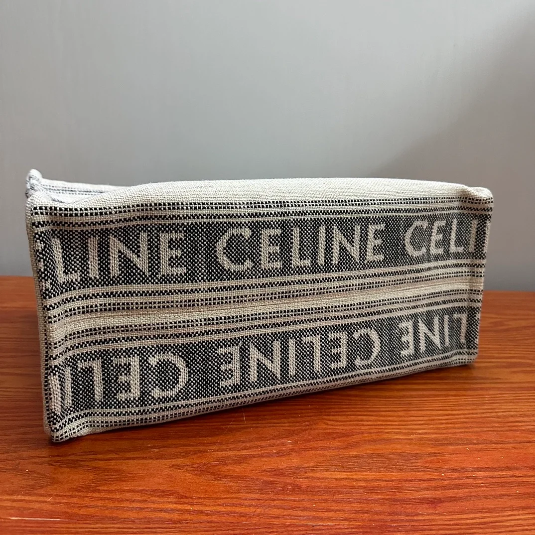 셀린느 라지 타이스 카바스 화이트블랙