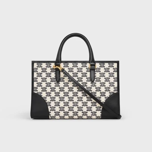 셀린느 미니 호리존탈 카바스백 블랙