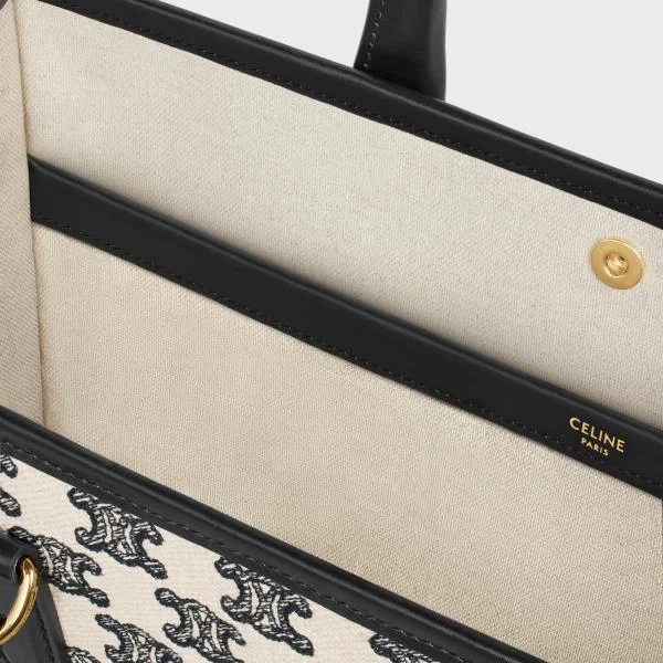 셀린느 미니 호리존탈 카바스백 블랙