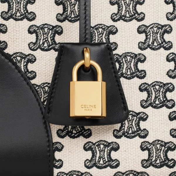 셀린느 미니 호리존탈 카바스백 블랙