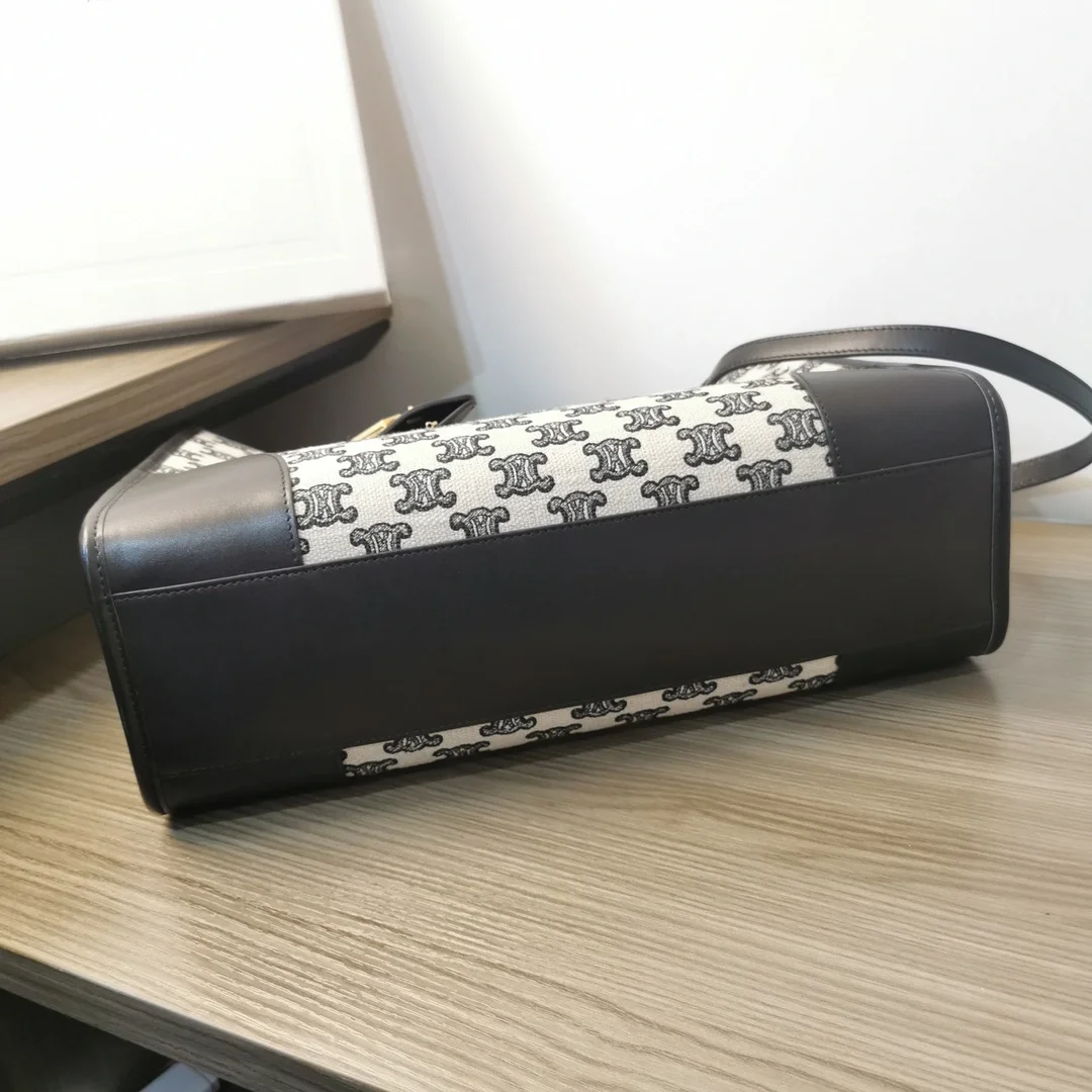 셀린느 미니 호리존탈 카바스백 블랙