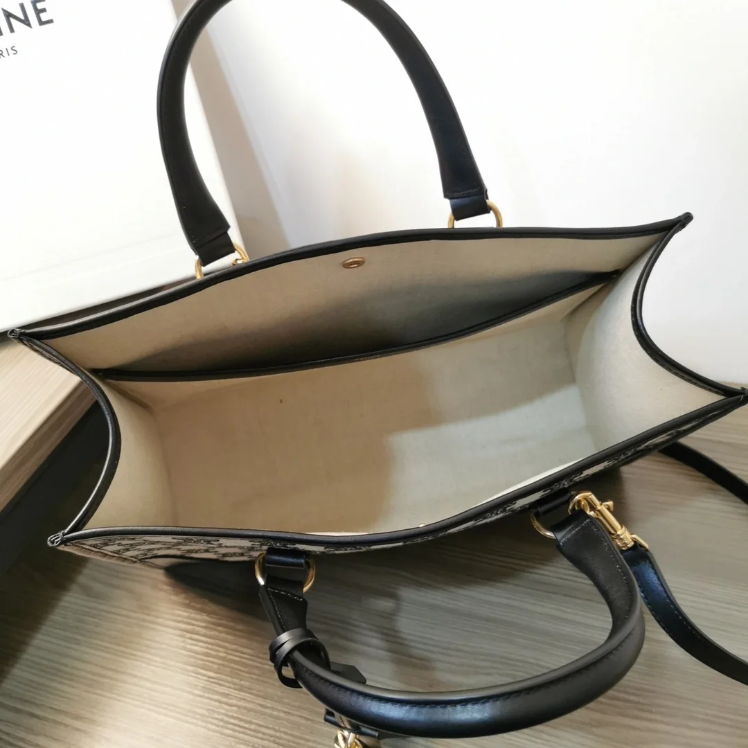 셀린느 미니 호리존탈 카바스백 블랙