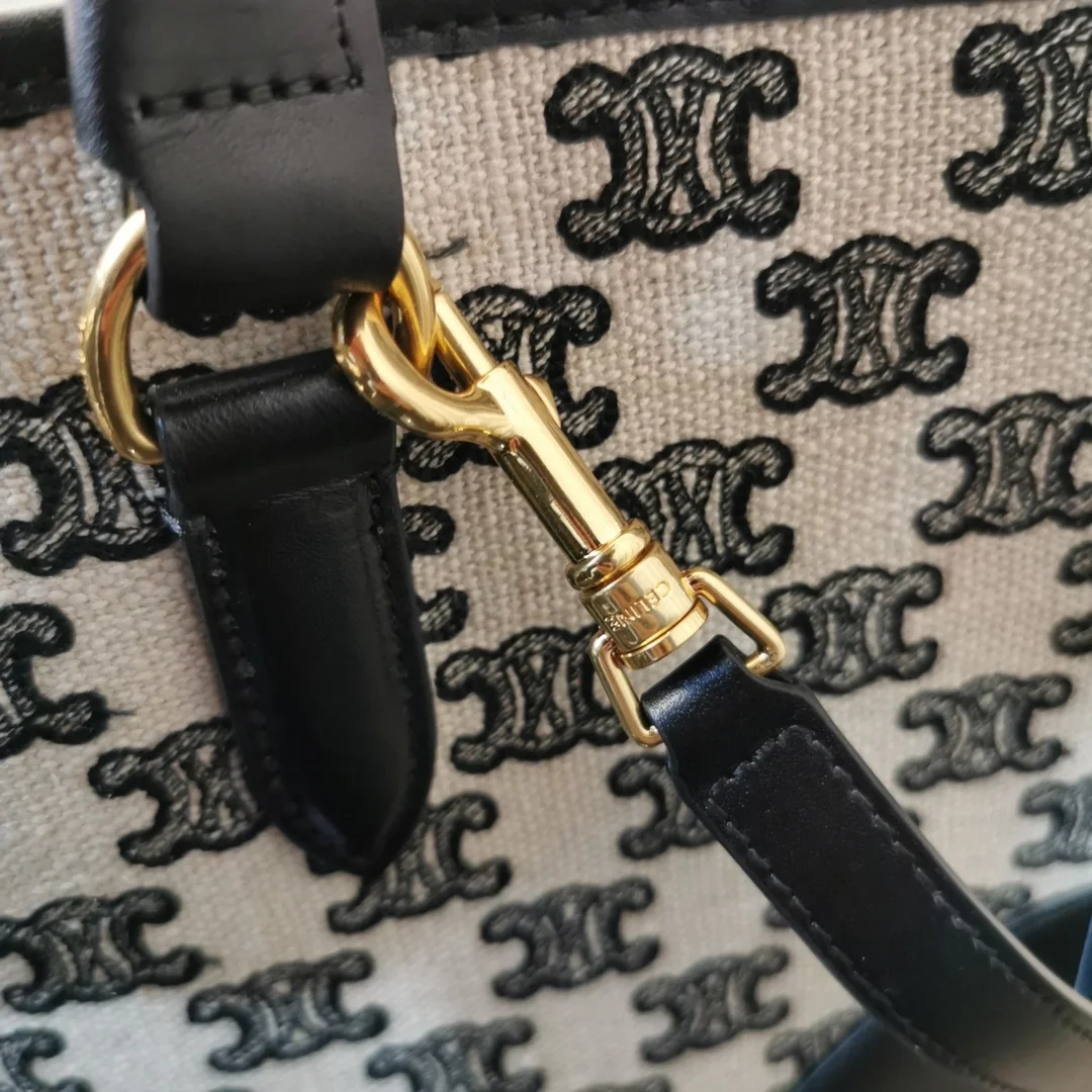 셀린느 미니 호리존탈 카바스백 블랙