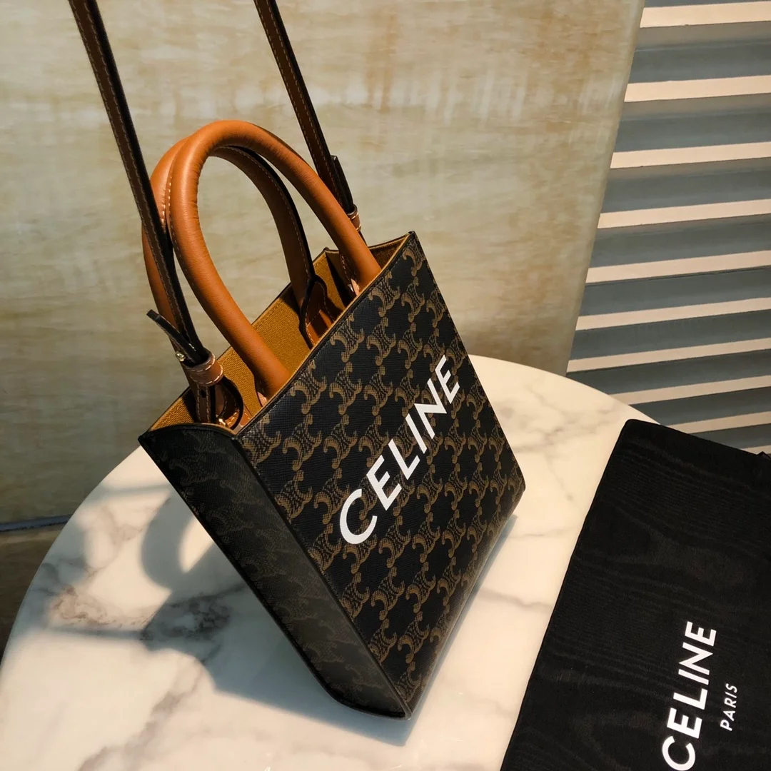 셀린느 미니 버티컬 카바스 백 탠