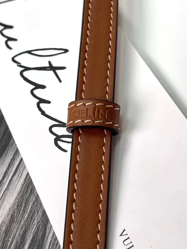 셀린느 드로우스트링 카바스 스몰 백 브라운