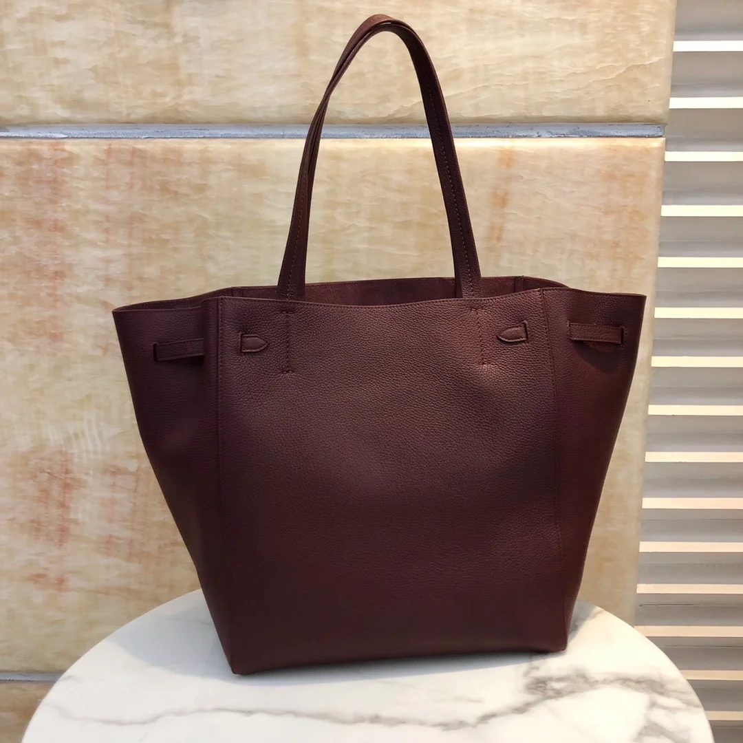 셀린느 스몰 카바스 팬텀 백 와인