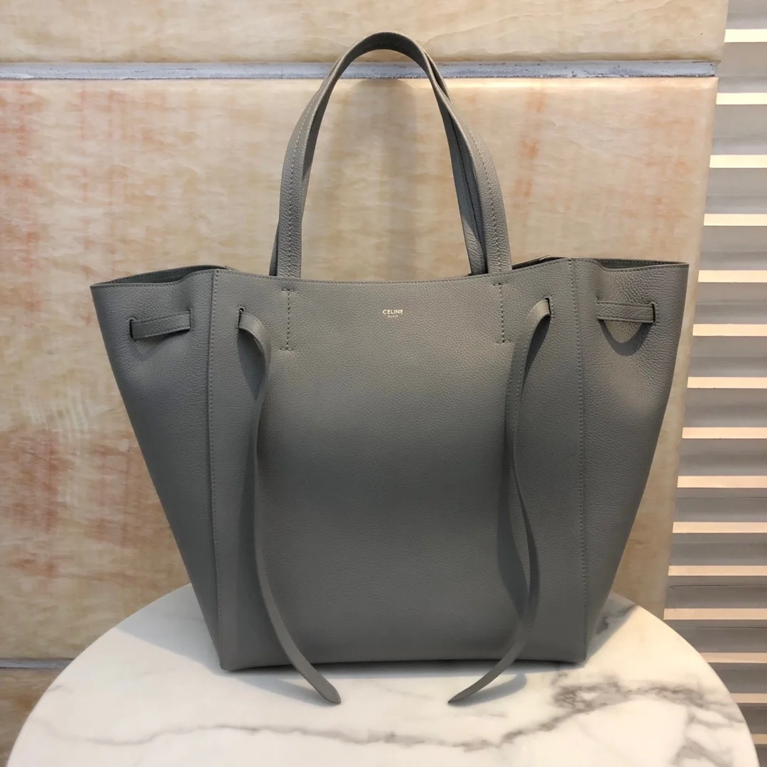 셀린느 스몰 카바스 팬텀 백 그레이