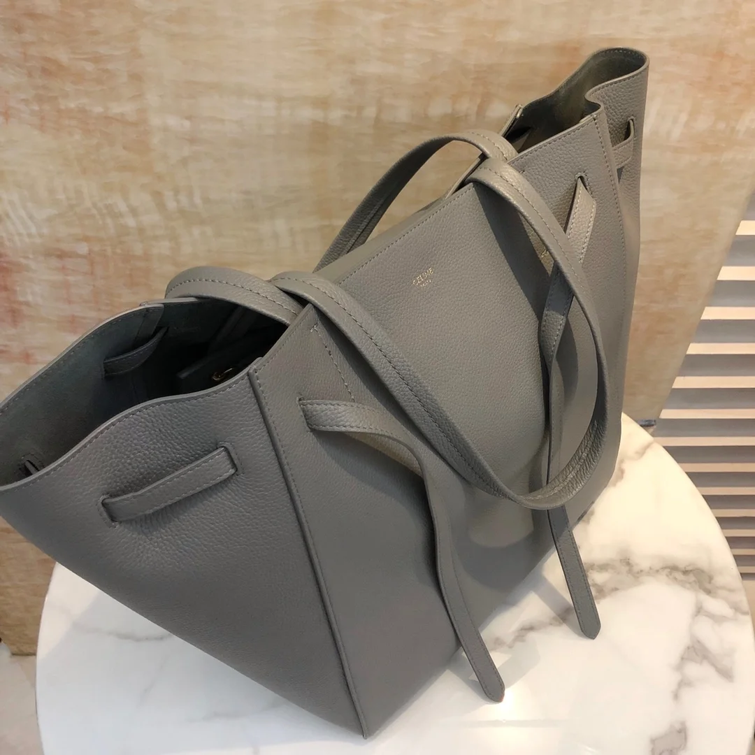 셀린느 스몰 카바스 팬텀 백 그레이