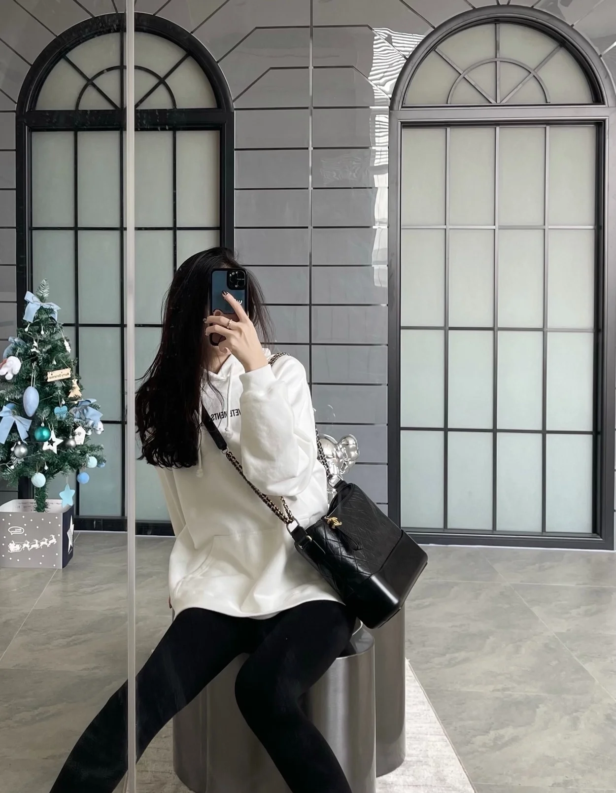 샤넬 가브리엘 호보백 라지